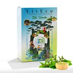 Pure Organic LivEco Tulsi Powder for Face Pack - natural herbal remedy for glowing and rejuvenated skin.