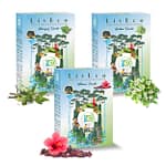 liveco bhringraj brahmi hibiscus powder for hair pack