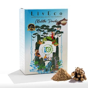 liveco mulethi powder for face pack wash to get smooth soft pimple free skin