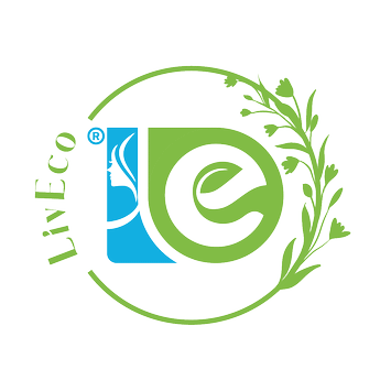 Logo of LivEco, herbs that heal nature that nourishes.